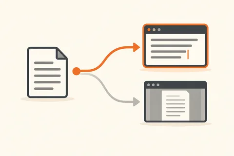 Illustration: Opening files with the app you intended