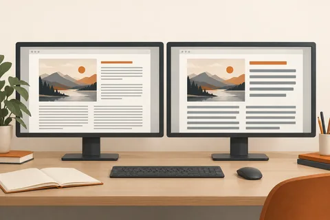 Illustration: Readable text without the wrong resolution