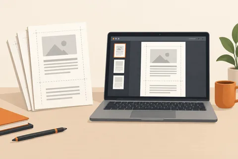 Illustration: Checking a PDF after saving it