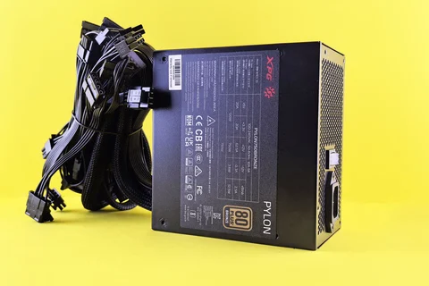 PC power supply with bundled cables