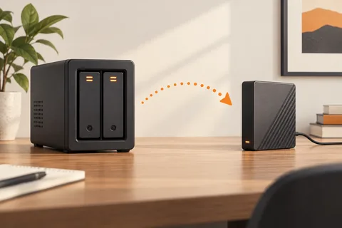 Illustration: Why RAID is not a separate backup