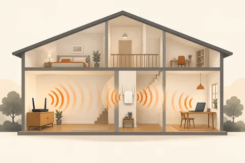 Illustration: A repeater needs a good signal too