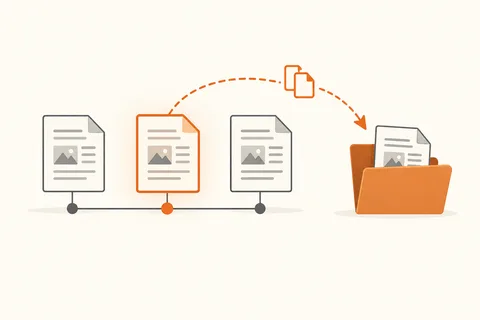 Illustration: Finding an older version of a file