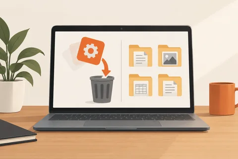 Illustration: Removing software cleanly