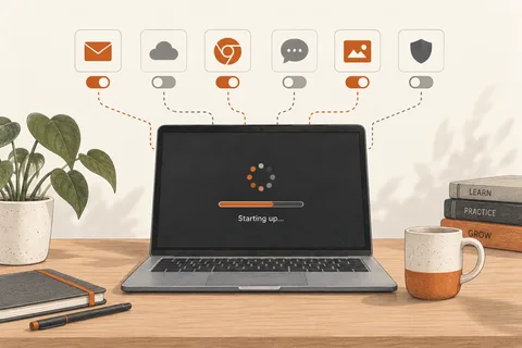Illustration: Trimming startup apps without losing useful tools