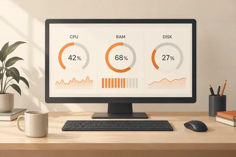Illustration: Reading Task Manager as a snapshot